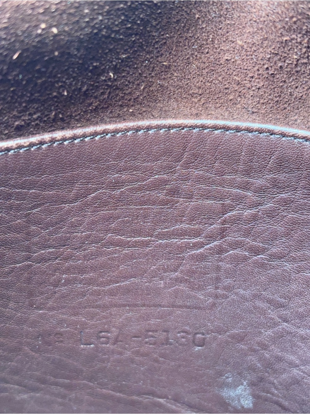 COACH 5130 Vintage 1996 USA Station Bag Mahagony Brown Leather Crossbody Purse - Picture 5 of 16